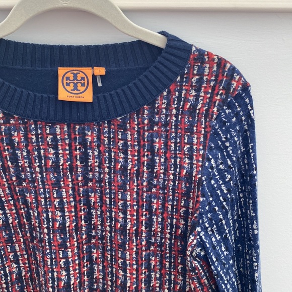 Tory Burch color block sweater - Picture 4 of 5